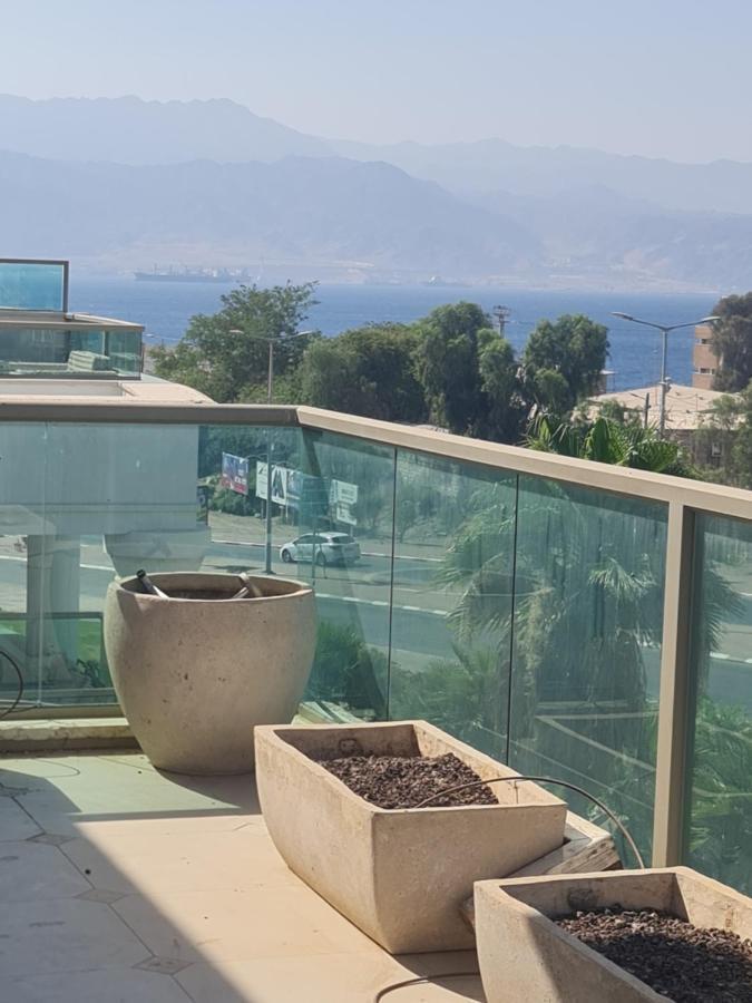 אילת La-Palmore Luxury Apart-Residense Resort With Pool First Line Sea Side מראה חיצוני תמונה